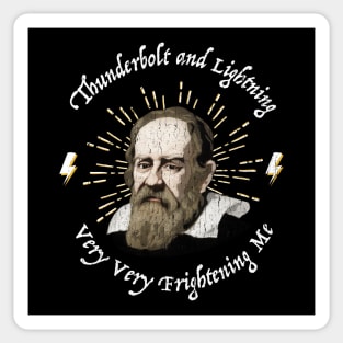 Thunderbolt Lightning Galileo Sticker